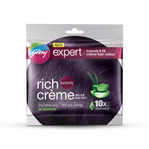Godrej Expert Rich Cream Hair Color Burgundy Godrej Expert Rich Cream Hair Color Burgundy