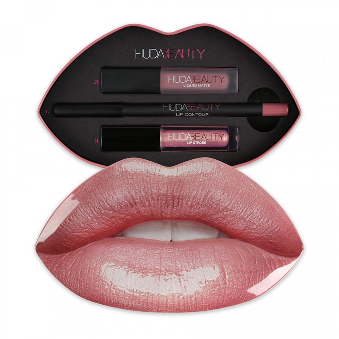 Huda beauty lip gloss contour and lip gloss set Muse & Huda beauty lip gloss contour and lip gloss set Muse &