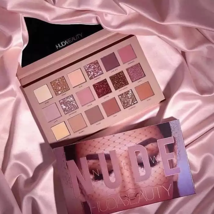Huda Beauty The New Nude Eye Shadow Palette | Veela Beauty Huda Beauty The New Nude Eye Shadow Palette | فييلا