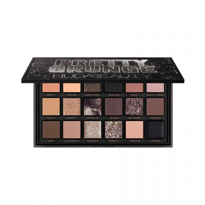 Huda beauty Pretty Grunge Eyeshadow Palette 18 color