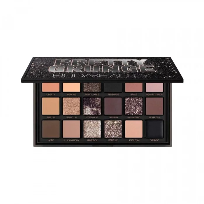 Huda beauty Pretty Grunge Eyeshadow Palette 18 color Pretty Grunge - Huda Beauty Eyeshadow Palette (16 | Veela Beauty