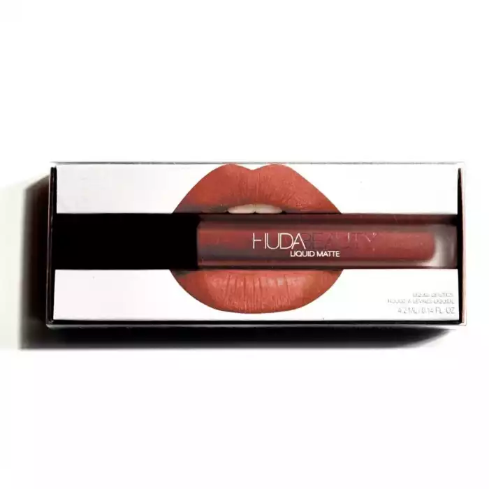 Huda Beauty Matte Liquid Lipstick Icon 4.2 mL Just one coat of Liquid Matte Lipstick provides long-lasting pigmented color that Huda Beauty Matte Liquid Lipstick Icon 4.2 mL Just one coat of Liquid Matte Lipstick provides long-lasting pigmented color that