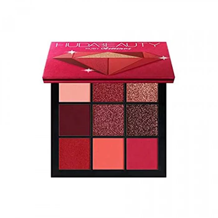 Huda Beauty Ruby Obsessions Eyeshadow Palette,Is easy to