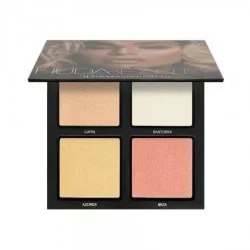 Huda Beauty 3D Highlighter Palette Pink Sands |Veela Beauty