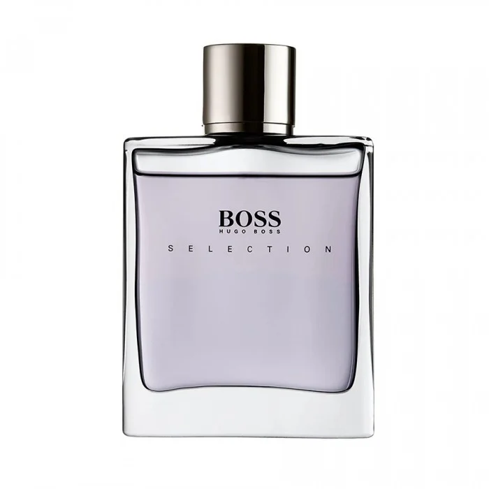 Boss Selection Hugo Boss عطر أروماتك - فوجير للرجال. مقدمة العطر الفلفل الوردي والجريب فروت والبرتقال الماندرين والبرغموت. قلب العطر يانسون نجمي، إبر الأرز و إبرة الراعي؛ قاعدة العطر هي المسك ونجيل الهند والباتشولي. | فييلا بيوتي Boss Selection Hugo Boss عطر أروماتك - فوجير
