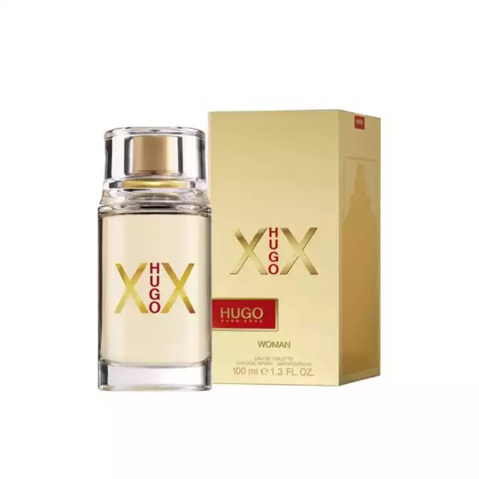 A 100Ml Bottle Of Hugo Xx Eau De Toilette. Hugo Xx Is Designed For A New Generation Of Women Who Believe That Total Harmony Is No Longer The Basis For Modern Relationships, And The Match Between Conflict And Pure Attract | Veela Beauty A 100Ml Bottle Of Hugo Xx Eau De Toilette | فييلا