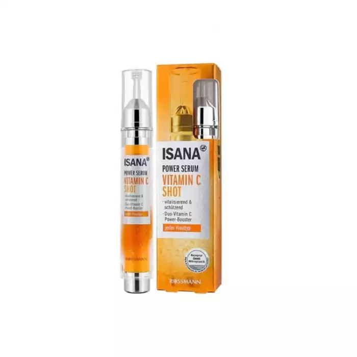 Isana Power Serum Vitamin C Shot 10ml | Veela Beauty Isana Power Serum Vitamin C Shot 10ml | Veela Beauty
