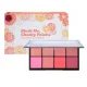Brighten up your cheekbones with the Blush Me, Cheeky palette. A range of shades from subtle to vibrant with a matte or shimmery finish will gently accentuate your cheekbones. | Veela Beauty J | فييلا بيوتي