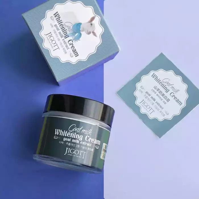 This cream contains precious milk from goats naturally grown in the clean farms of New Zealand, goat milk close to mothers milk in components keeping skin healthy, and skin-like components provide skin-friendly moisturi | Veela Beauty This cream contains precious milk from goats naturally