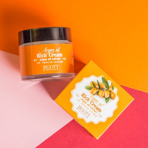 Jigott Argan Oil Rich Cream 70Ml Jigott Argan Oil Rich Cream 70Ml