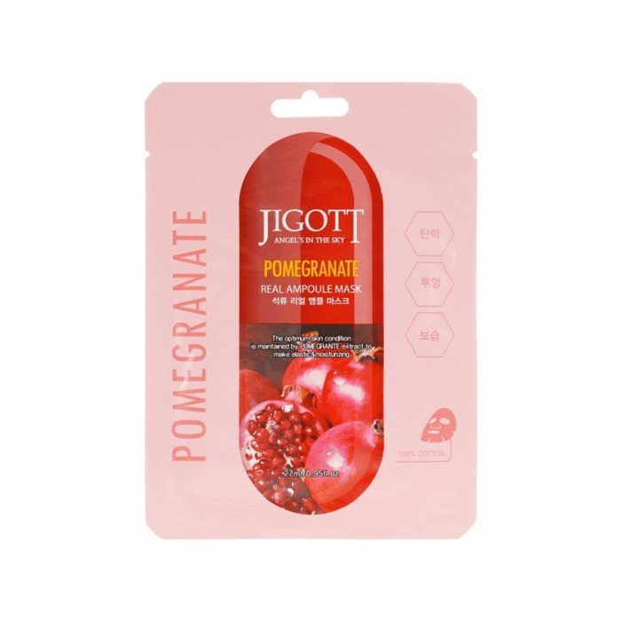 Jigott Pomegranate Real Ampoule Mask 27ml