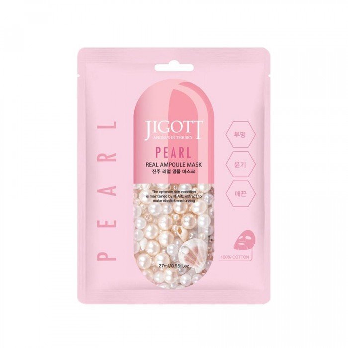 Jigott Pearl Real Ampoule Mask 27ml