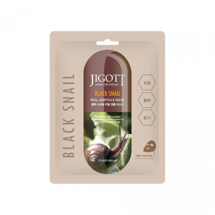 Jigott Facial mask with snail slime extract Jigott Facial mask with snail slime extract
