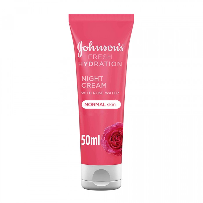 Johnsons Fresh Hydration Night Cream With Rose Water 50g Johnsons Fresh Hydration Night Cream With Rose Water 50g