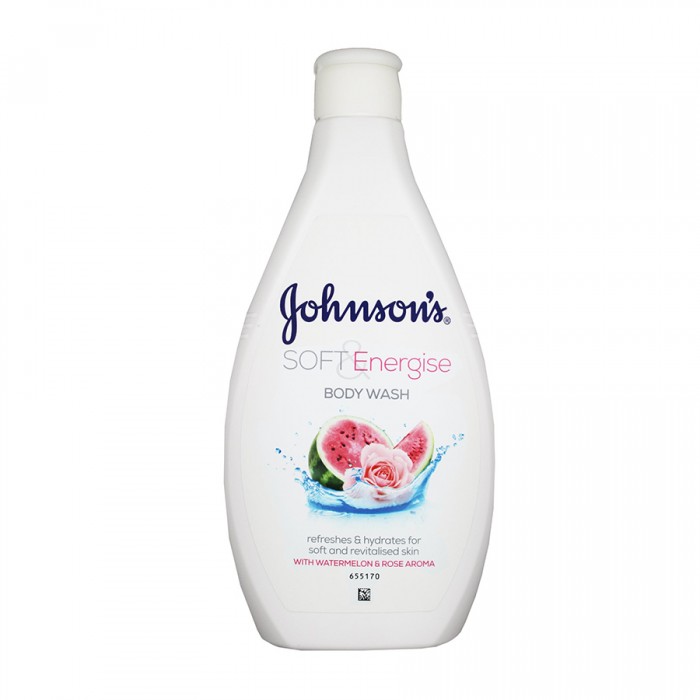 Johnsons Soft Energise Body Wash 400ml Johnsons Soft Energise Body Wash 400ml