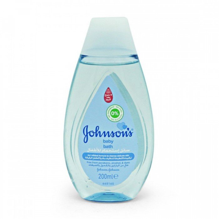 Johnsons Baby Bath 200ml
Free from Dyes, Parabens