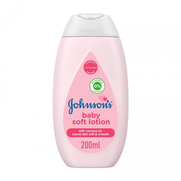 Johnsons Baby Soft Lotion 300ml.
Clinically Proven Mildness formula specifically design for baby’s delicate skin.
Enriched with coconut oil.
Nourishes delicate baby skin for 24hours.
Leaves skin soft and smooth after ju | Veela Beauty Johnsons Baby Soft Lotion 300ml | فييلا بيوتي