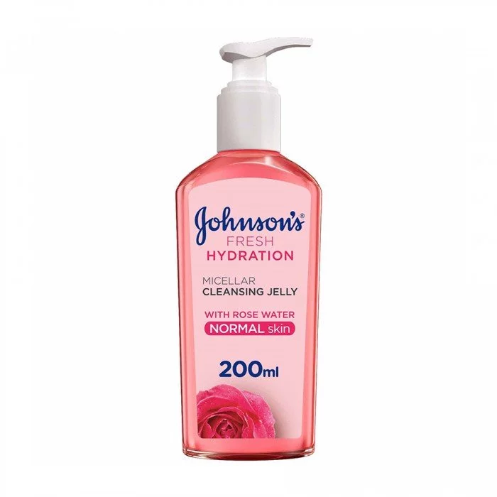 Johnsons Hydration Micellar Cleansing Jelly with Rose