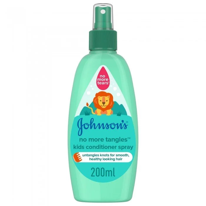 Johnsons Kids Conditioner Spray No More Tangles 200ml
Specifically designed to be gentle versus regular adult products.
Helps keep toddlers’ and kids’ hair manageable.
Untangles knots for smooth and healthy looking hair | Veela Beauty Johnsons Kids Conditioner Spray No More Tangles