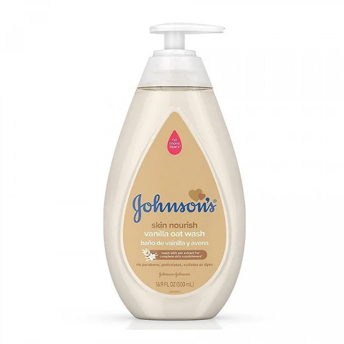 Johnsons Shower Skin Nourishing Vanilla 500ml.
Cleanse baby with a rich and creamy baby wash that leaves baby’s skin feeling soft and smooth and gives baby healthier looking skin.
Johnsons Skin Nourish Vanilla Oat Wash | Veela Beauty Johnsons Shower Skin Nourishing Vanilla 500ml | فييلا