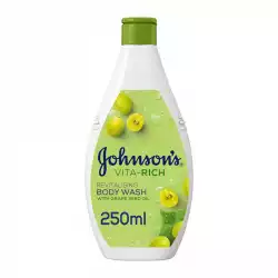 Johnson's Vita Rich Body Wash With Grape Seed Oil 250ml