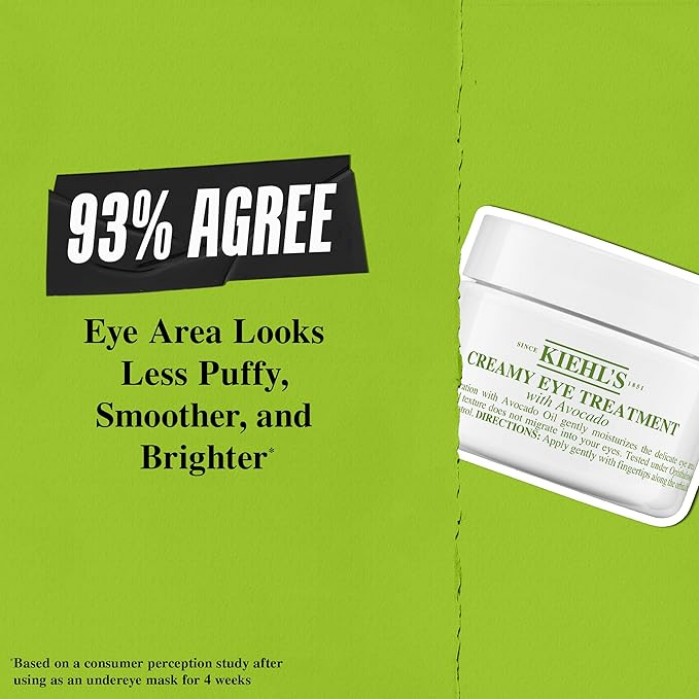 Kiehls Creamy Eye Treatment with Avocado 28 ML
Product DescriptionKiehls Creamy Eye Treatment with Avocado | Veela Beauty