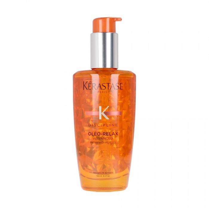Kerastase Paris Discipline Oléo-Relax Advanced Anti-Frizz Hair Oil 100ml
liquid
Moisturizes and nourishes hair
Protects your hair from heat
It is characterized by its light formula
Gives your hair shine and softness
It i | Veela Beauty Kerastase Paris Discipline Oléo-Relax Advanced Anti-Frizz