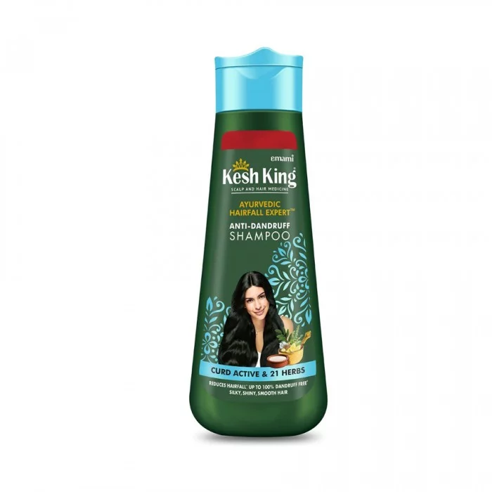 Kesh King Anti Dandruff Shampoo Curd Active & 21 Herbs 200ml Kesh King Anti Dandruff Shampoo Curd Active & 21 Herbs 200ml
It has