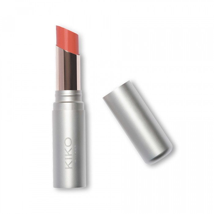 Kiko Mood Boost Born To Shine Lip Stylo 01 Moisturising lipstick infused with 4 different aromas, one for each colour: pink grapefruit, melon, apricot, cherry. Radiant finish. Ideal for: adding a pleasant feeling of hydr | Veela Beauty Kiko Mood Boost Born To Shine Lip Stylo 01 | فييلا
