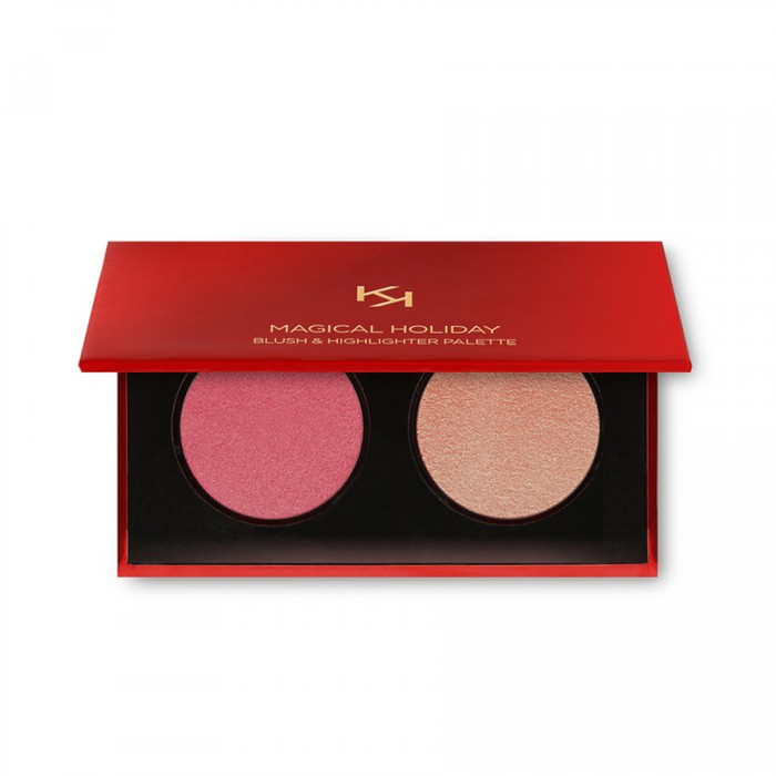 Duo blush and highlighter palette. revitalizing your complexion and enhancing your features with this unique, magical product, which provides sophisticated radiance. the textures are creamy, velvety, pleasant to apply, | Veela Beauty Duo blush and highlighter palette. revitalizing your complexion and enhancing your features with this unique, magical product, which provides sophisticated radiance. the textures are creamy, velvety, pleasant to apply, | Veela Beauty