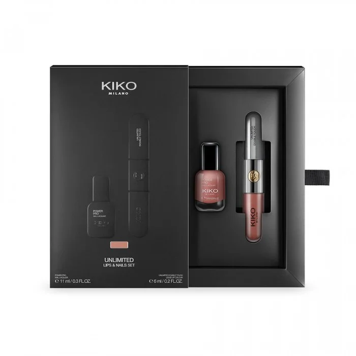 kiko Unlimited Lips & Nails Set 01 kiko Unlimited Lips & Nails Set 01 | فييلا بيوتي