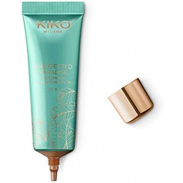 Kiko Unexpected Paradise Foundation SPF30 03 Honey It has a creamy texture Helps protect the skin from the suns rays thanks to UVA / UBV filters Hides flaws It gives you a beautiful and attractive look It is easy to use | Veela Beauty Kiko Unexpected Paradise Foundation SPF30 03 Honey |