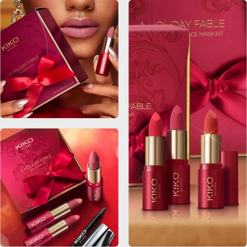 KIKO A Holiday Fable Mini Lipstick Kit lipstick set KIKO A Holiday Fable Mini Lipstick Kit lipstick set