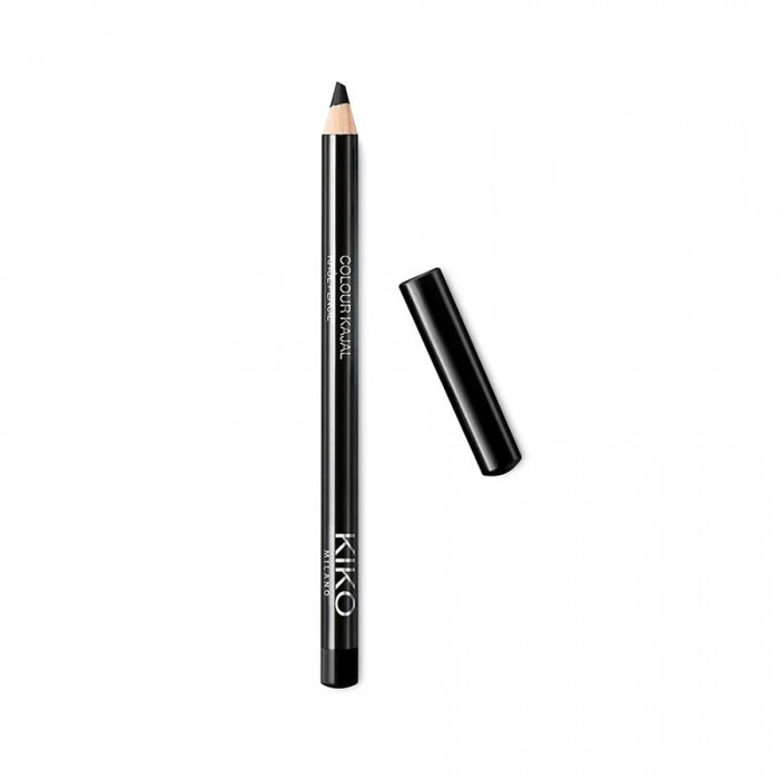 Kiko Colour Kajal Kohl Pencil For The Inner Eye 01 Kohl pencil for the inner eye. Kajal with soft and creamy texture for application to the waterline of the eye. The smooth and gliding formula ensures precise and graphic | Veela Beauty Kiko Colour Kajal Kohl Pencil For The Inner Eye 01 |