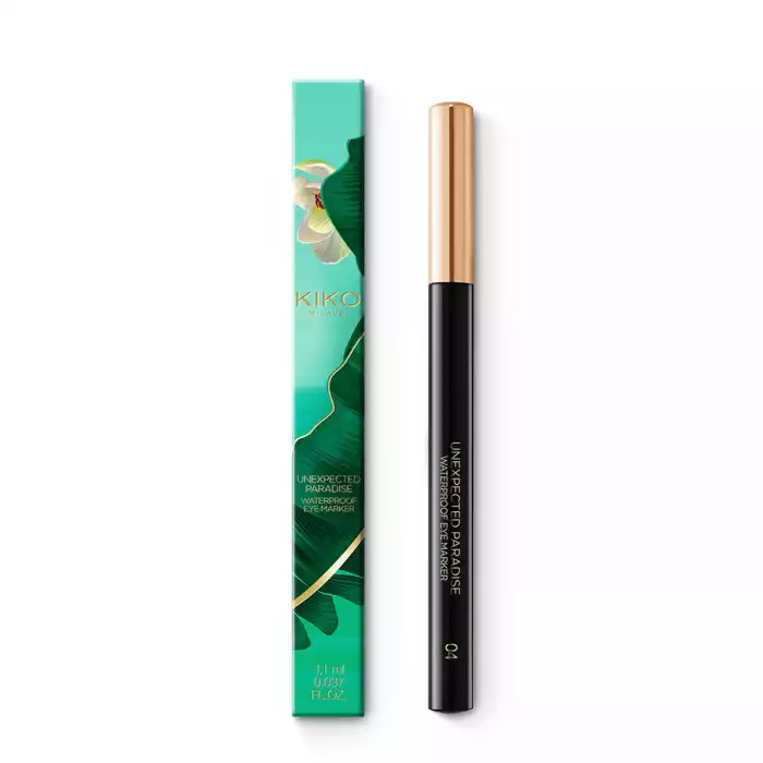 Water-resistant eyeliner pen for the lash line. Ideal for: creating incredible, trendy eye looks with ease, from minimal to geometric to a cat-eye. It’s special because: -its superfluid and the pigmented formula glide | Veela Beauty Water-resistant eyeliner pen for the lash line | فييلا