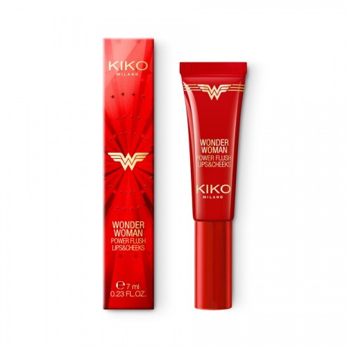 Kiko Wonder Woman Power Flush Lips & Cheeks 03 Kiko Wonder Woman Power Flush Lips & Cheeks 03
