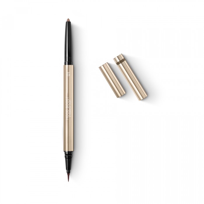 Eyebrow duo with dual applicator: pencil and marker. Buildable look, from natural to intense. Ideal for: creating expression and defining and thickening the eyebrows, for a hypnotic gaze using a single product! - the | Veela Beauty Eyebrow duo with dual applicator: pencil and marker |