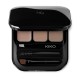 Eyebrow palette. This kit, ideal for perfect eyebrows on every occasion, contains all the products necessary to shape, fill and define your brows. Eyebrow Expert Palette consists of: - 1 eyebrow setting and shaping wa | Veela Beauty Eyebrow palette | فييلا بيوتي