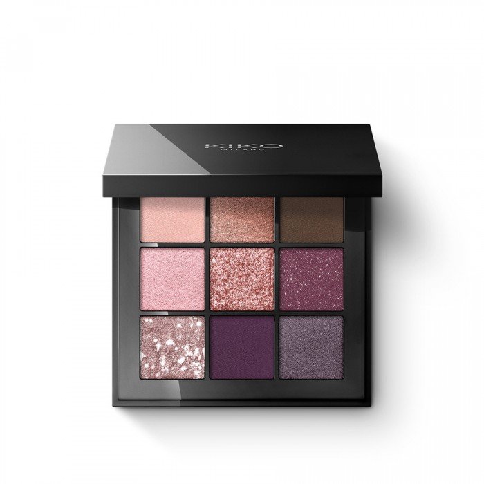 Kiko Glamour Multi Finish Eyeshadow Palette 04 Mauve
Soft