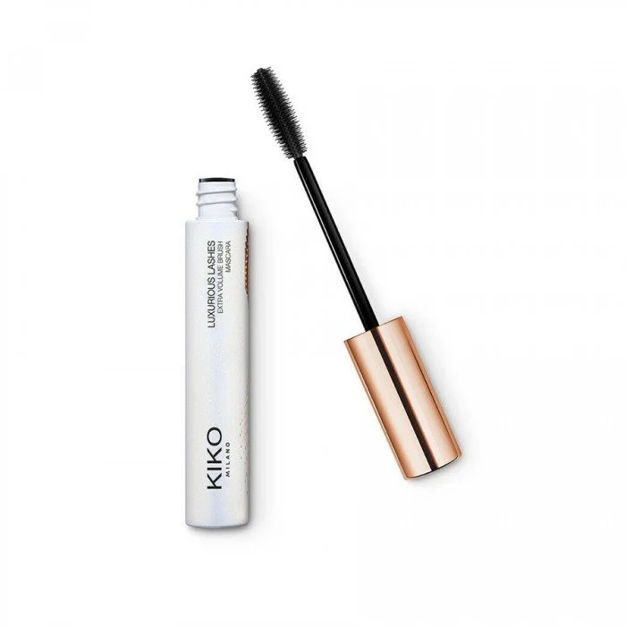 Kiko Luxurious Lashes Extra Volume Brush Mascara It works to lengthen eyelashes | فييلا بيوتي