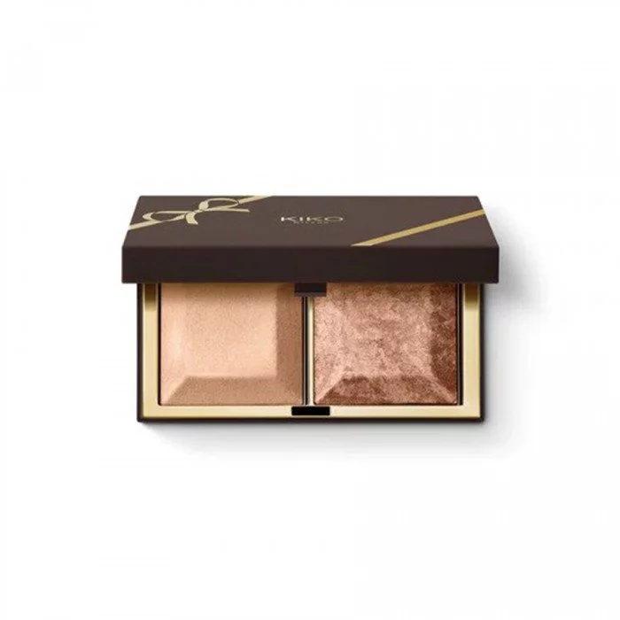 Kiko Sweet Affaires Duo Cocoa Highlighter 6g | فييلا