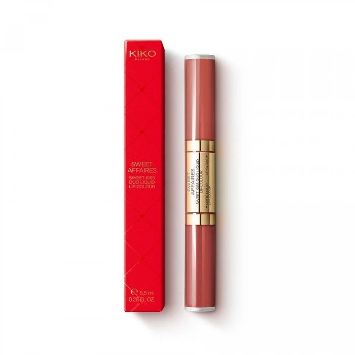Kiko Sweet Affaires Sweet Kiss Duo Liquid Lip Colour 03 أحمر شفاه سائل سويت أفايريس سويت