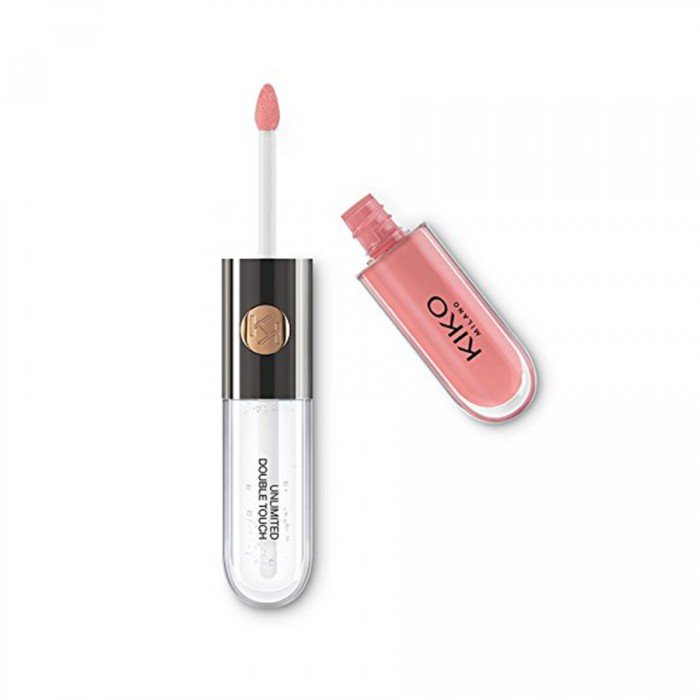 Kiko Unlimited Double Touch 101 Base colour: the formula, enriched with a combination of film-like polymers, ensures maximum comfort, optimum adherence to the lips and even colour. Smudge proof, with a very quick drying | Veela Beauty Kiko Unlimited Double Touch 101 | فييلا بيوتي