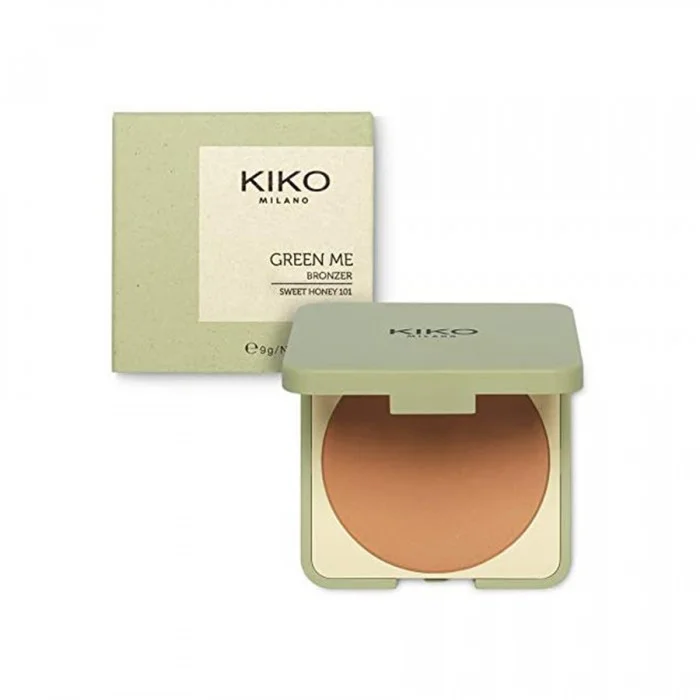 -Matte finishes a compact bronzer for a natural tanned look. Its special because: - its green formula, with 98% of ingredients derived from raw materials of natural origin, is enriched with rice starch, avocado oil, and | Veela Beauty -Matte finishes a compact bronzer for a natural tanned look