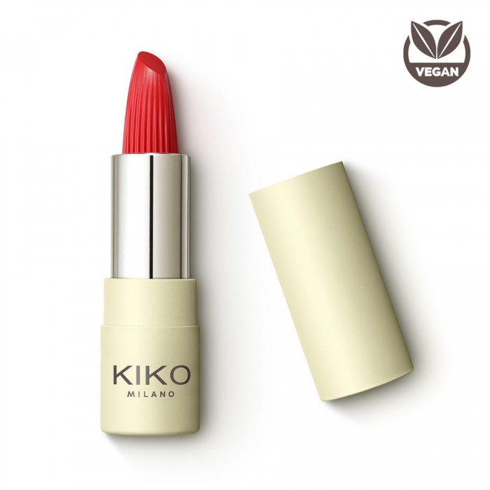 Nourishing creamy lipstick Vegan product containing 89% of ingredients derived from raw materials of natural origin. Ideal for: giving your lips a radiant finish for a smile that shines as bright as the Mediterranean! | Veela Beauty Nourishing creamy lipstick | فييلا بيوتي