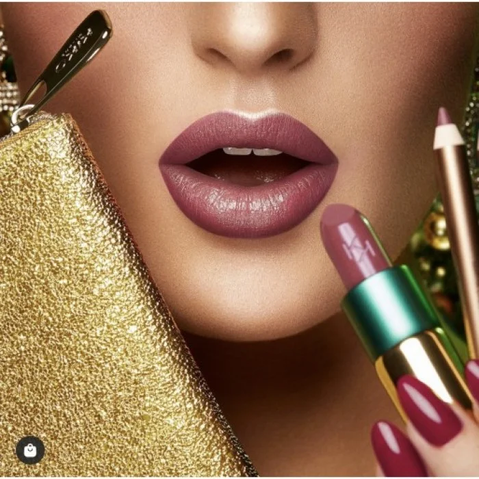 KIKO HOLIDAY GEMS TIMELESS LIP KIT 02 URBAN CHIC |