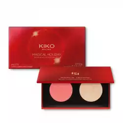Kiko Magical Holiday Blush & Highlighter Palette 02 |Veela