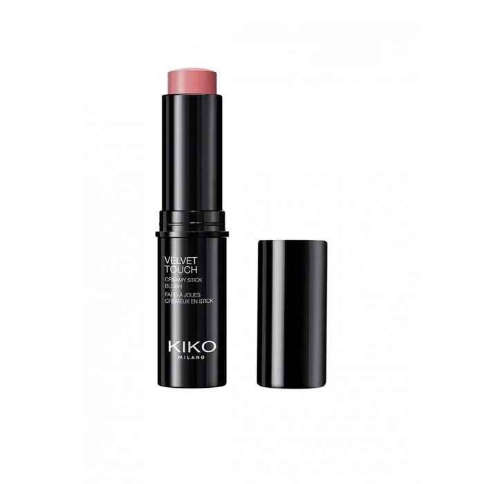 Radiant blush stick. The formula is enriched with African walnut oil and soothing pistachio extract. The soft, creamy texture adheres flawlessly to the skin. The product offers excellent color payoff and blends easily. | Veela Beauty Radiant blush stick | فييلا بيوتي