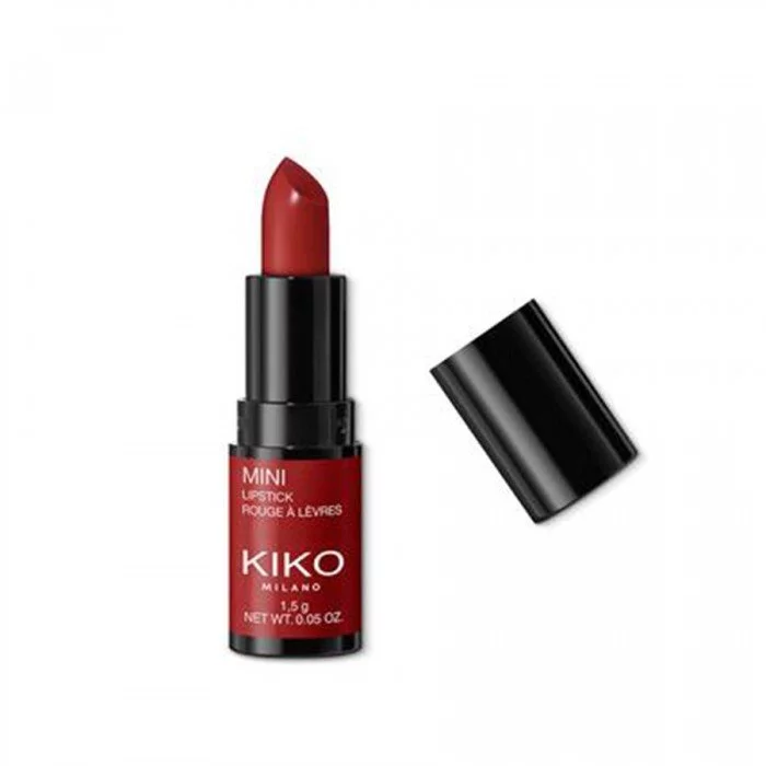kiko Demi-matte mini lipstick. -The creamy, elastic formula and the comfortable texture ensure optimum colour release and bright, full and vibrant shades. -Smooth to apply, it leaves a long-lasting, pleasant and high-cov | Veela Beauty kiko Demi-matte mini lipstick | فييلا بيوتي