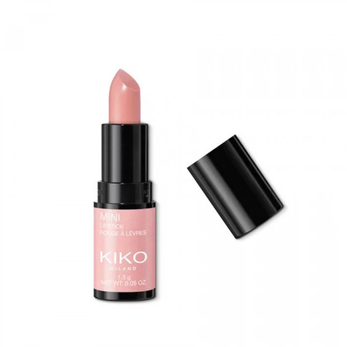 kiko Demi-matte mini lipstick 01 Light Rose kiko Demi-matte mini lipstick | فييلا بيوتي